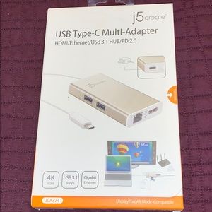 J5 usb type C-adapter